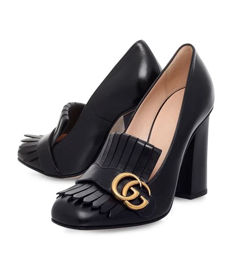 gucci marmont loafer heels.